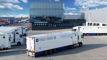 Der neue Hauptsitz von Frigo-Trans in Fußgönheim