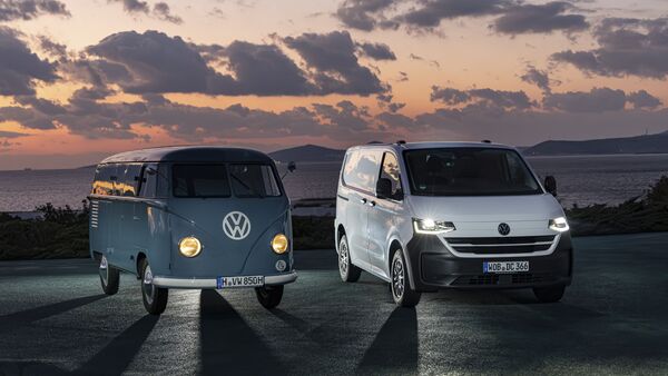 Der neue Transporter von VW in der Diesel- und BEV-Variante.