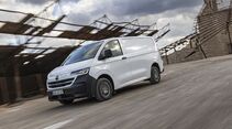 Der neue Transporter von VW in der Diesel- und BEV-Variante.