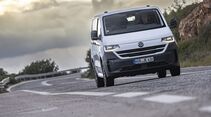 Der neue Transporter von VW in der Diesel- und BEV-Variante.