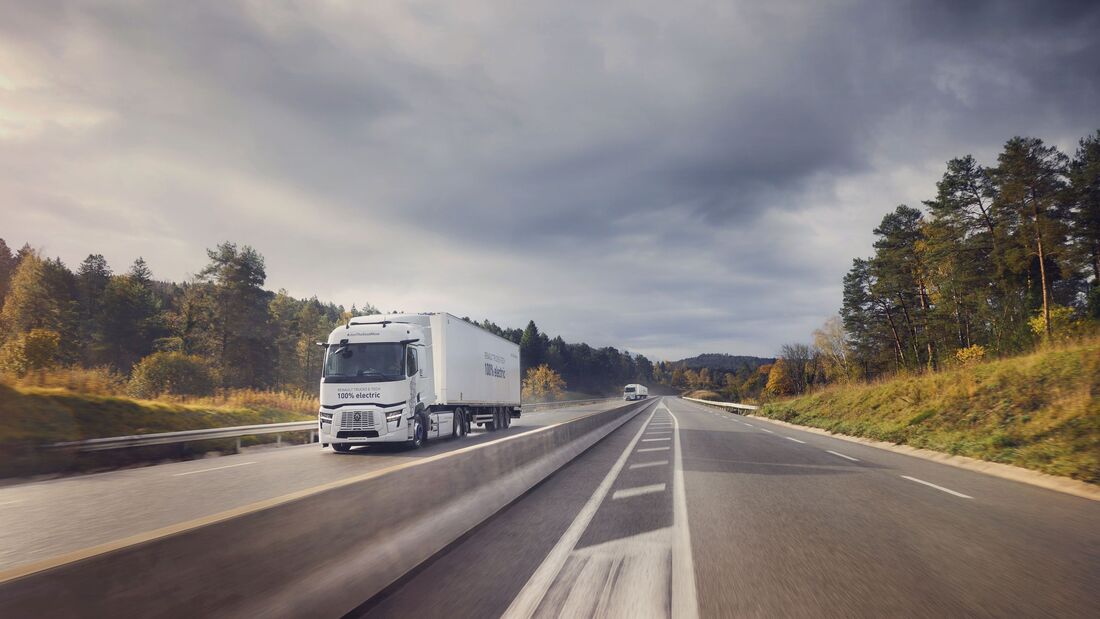 Der neue elektrische Lkw für den Fernverkehr von Renault Trucks: E-Tech T 780.