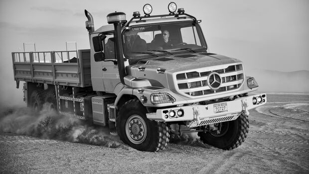 Der robuste Gelände-Lkw: Neuer Mercedes-Benz Zetros
The robust off-road truck: the new Mercedes-Benz Zetros