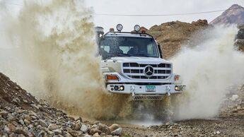 Der robuste Gelände-Lkw: Neuer Mercedes-Benz Zetros

The robust off-road truck: the new Mercedes-Benz Zetros