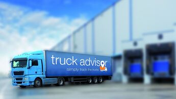 Die App Truck Advisor von Osconomy hilft dem Lkw-Fahrer.