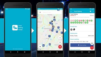 Die App Truck Parking Europe gibt's für Android und iOS.
