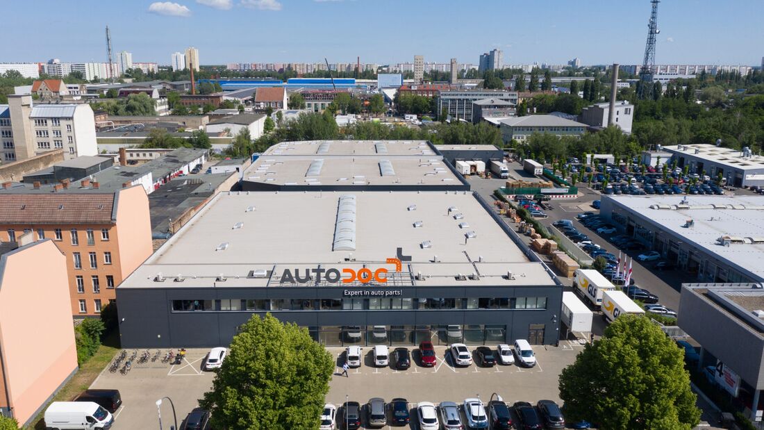 Die Autodoc Zentrale in Deutschland. Standort: Berlin.