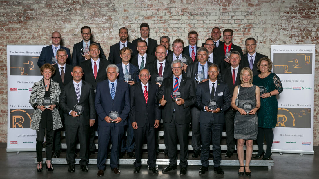 Die Gewinner bei "Die besten Marken 2015"