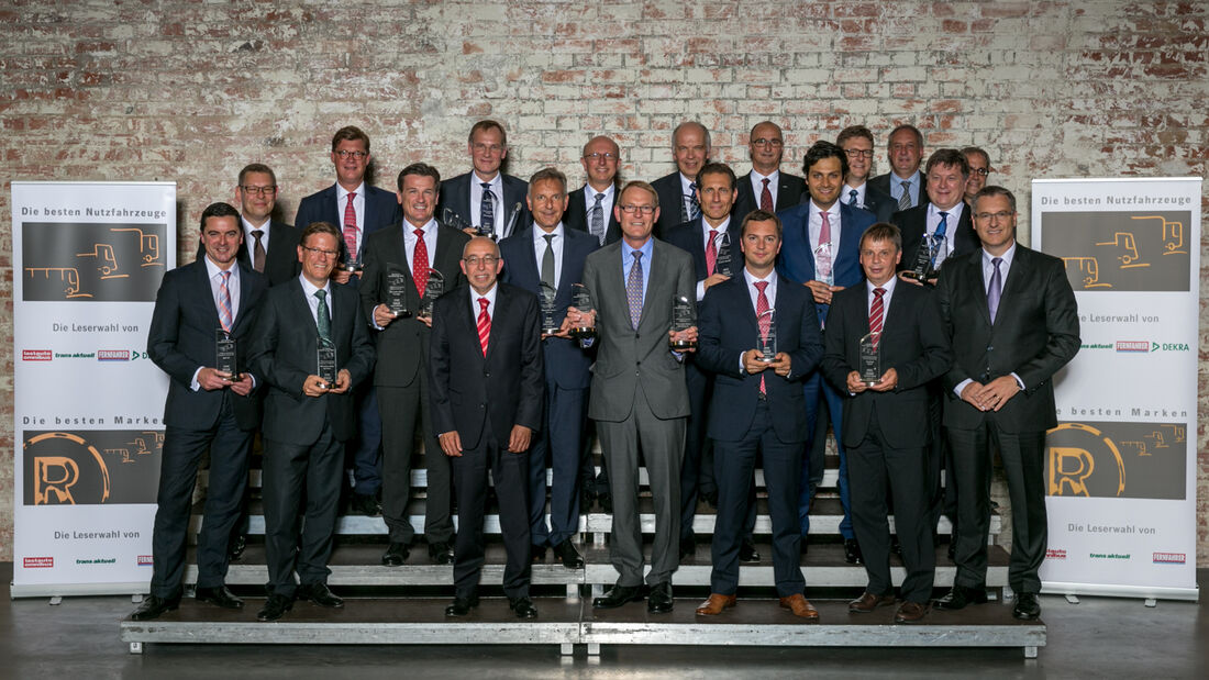 Die Gewinner bei "Die besten Nutzfahrzeuge" 2015