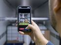 Die Laderaum-Erkennung von funktioniert mit jedem Smartphone per App.