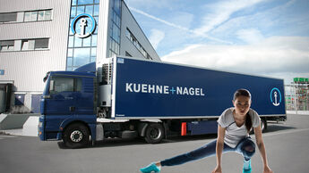 Die Laufschuhe von On gehen mit Kühne + Nagel um die Welt.