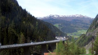 Die Luegbrücke in Österreich