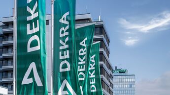 Die Prüforganisation Dekra, hier die Zentrale in Stuttgart, bleibt auf Wachstumskurs