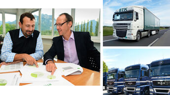 Die Speditionen BTK und Dettendorfer