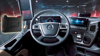 Die TomTom Bridge Hub kommt im neuen Actros von Daimler zum Einsatz.