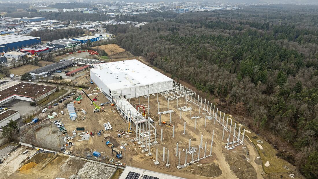 Die Transco-Gruppe baut in Singen ein neues Logistikzentrum.