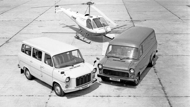 Die Transporter-Ikone Ford Transit feiert sein 60-jähriges Jubiläum.