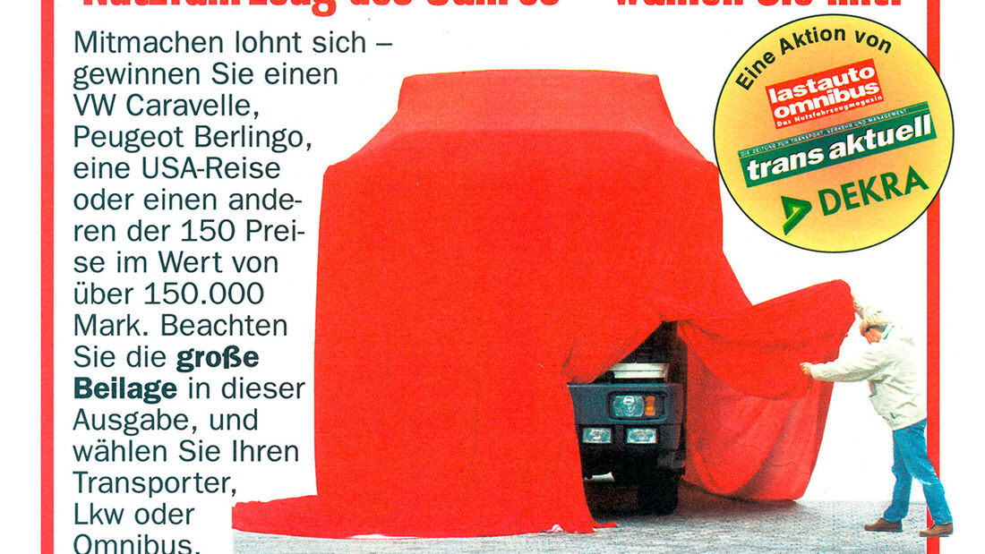 Die Wahl zum Nutzfahrzeug des Jahres
