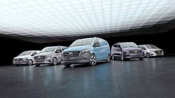Die neuen Midsize Vans Vito und eVito von Mercedes-Benz – Exterieur 

The new midsize Vans Vito and eVito by Mercedes-Benz - Exterior