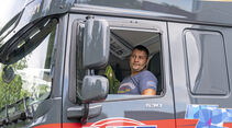 Diez Spedition, DAF XF 530, Dinkel, lang lkw, 50to., Fahrer Lucian Ambro