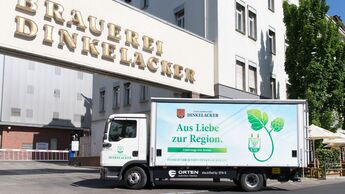 Dinkelacker, Orten, E-Lkw, Stuttgart