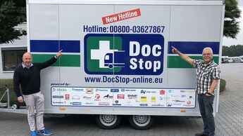 DocStop, Rainer Bernickel, Joachim Fehrenkötter, DocStop-Rufnummer