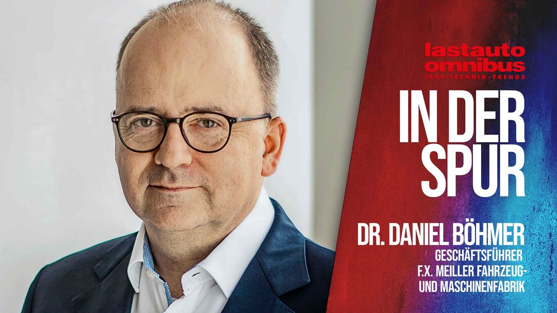 Dr. Daniel Böhmer, Chef von Meiller