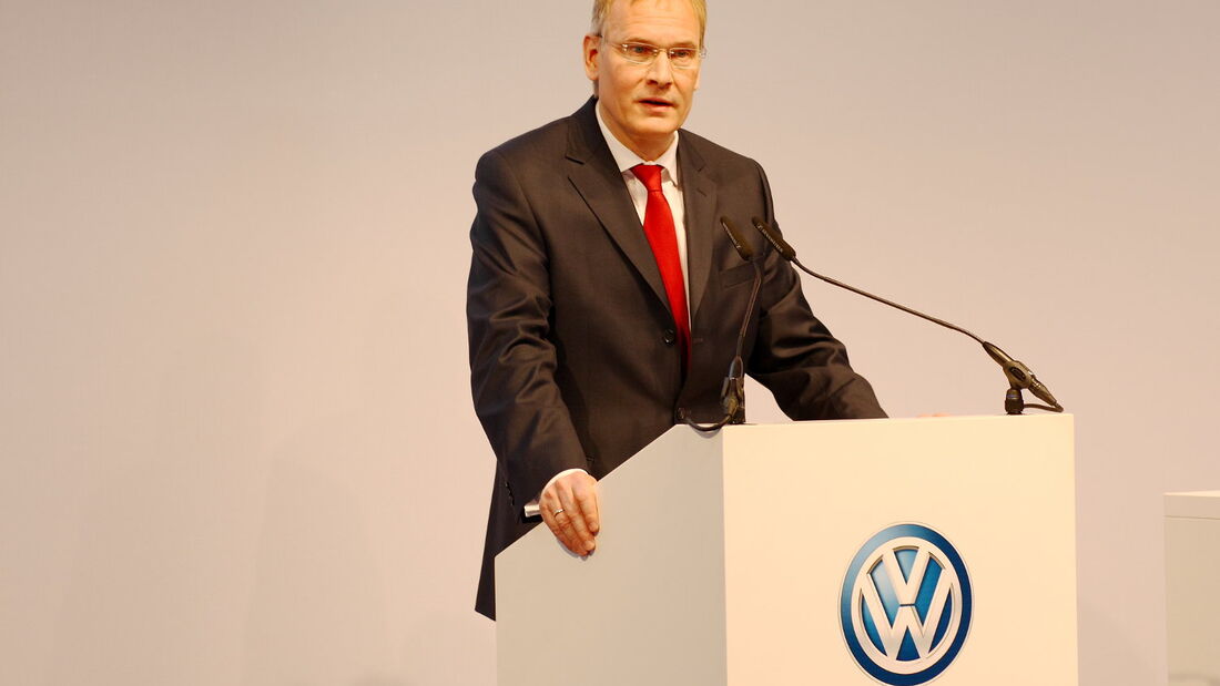 Dr. Eckhard Scholz, Sprecher des Markenvorstands VW Nutzfahrzeuge