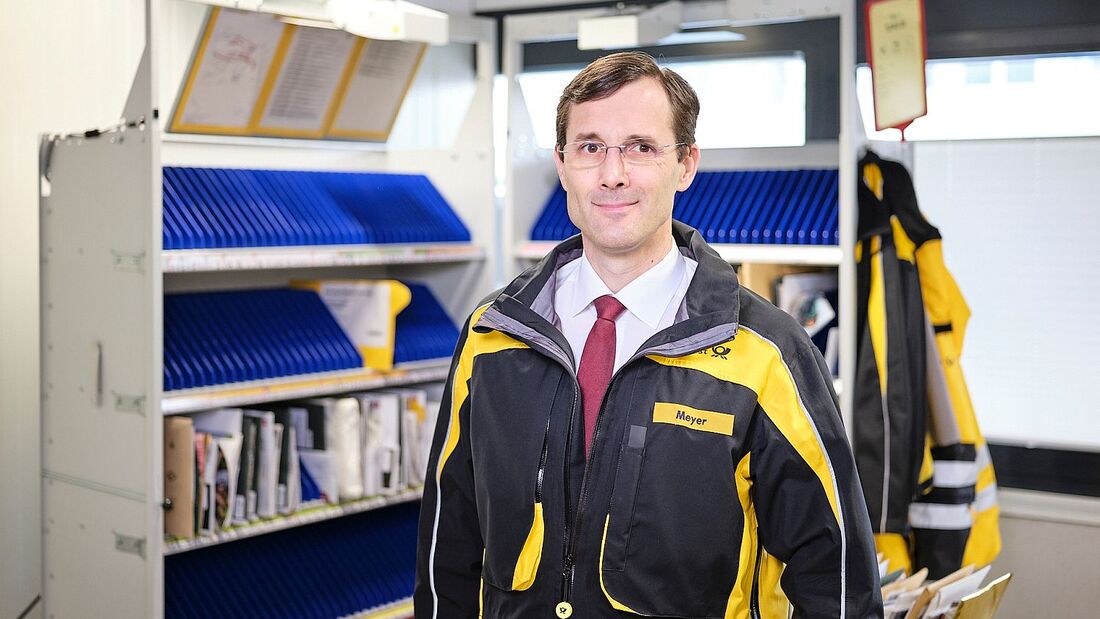 Dr. Tobias Meyer von der Deutschen Post DHL Group