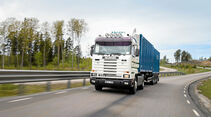 Drei Generationen Scania-Lkw, Ahrens, Kantig