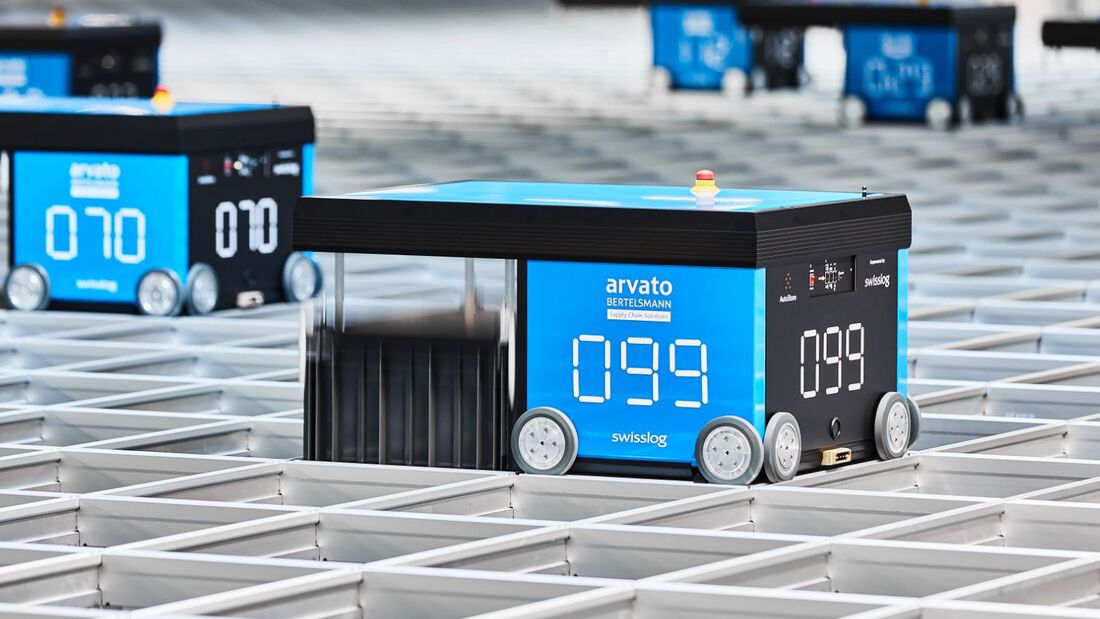 E-Commerce-Dienstleister Arvato Supply Chain Solutions hat ein Autostore-Lagersystem mit rund 180.000 Behälterplätzen und 280 Robotern in Betrieb genommen. 