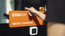 E-LKW lädt erstmals mit über 1,1 Megawatt Leistung