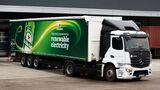 E-Lkw im Einsatz bei der Brauerei Heineken