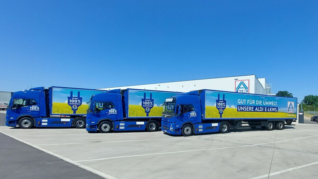 E-Lkw von Aldi Nord