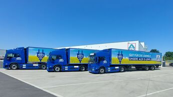 E-Lkw von Aldi Nord