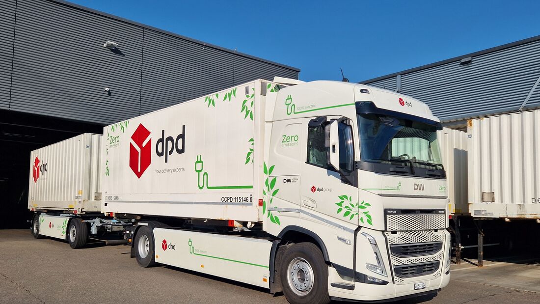E-Lkw von DPD
