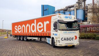 E-Lkw von Sennder und Cabot