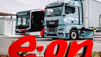 E.ON treibt das Megawattladen für schwere Nutzfahrzeuge voran