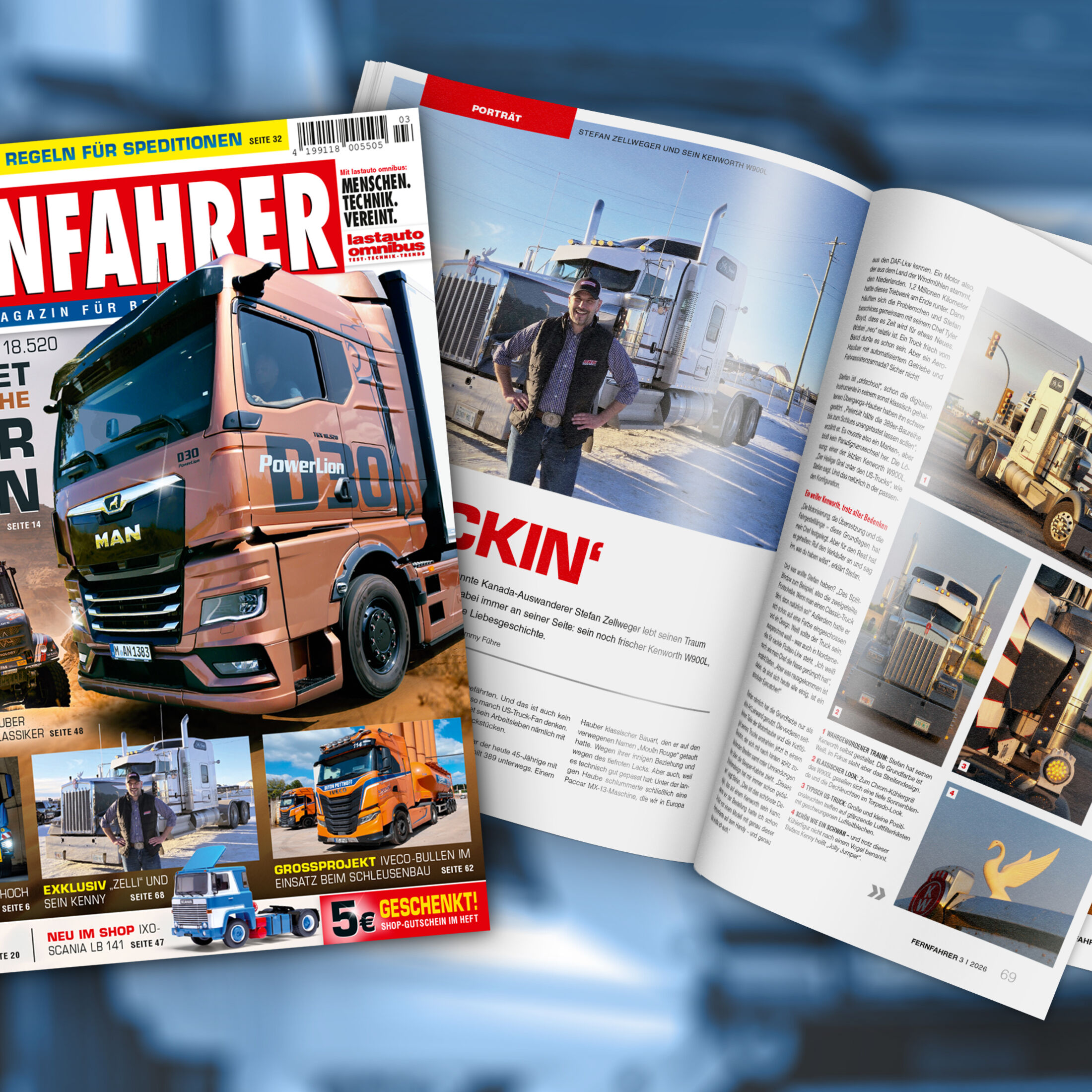Ausgabe 3/2026: Neuer FERNFAHRER erscheint | eurotransport