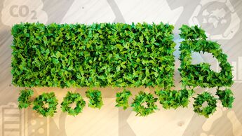 Ecology logistics concept. 