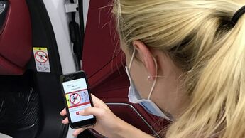 Einsatz des Smartphones bei Porsche
