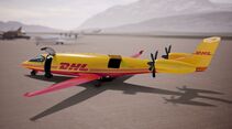 Elektro-Flugzeug Alice von Eviation bei Deutsche Post DHL Group
