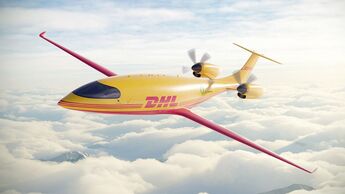 Elektro-Flugzeug Alice von Eviation bei Deutsche Post DHL Group
