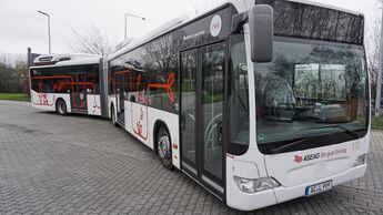 Elektroantrieb Gelenkbus