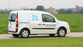 Elektrotransporter im Kommen: Kangoo Rapid Z.E.
