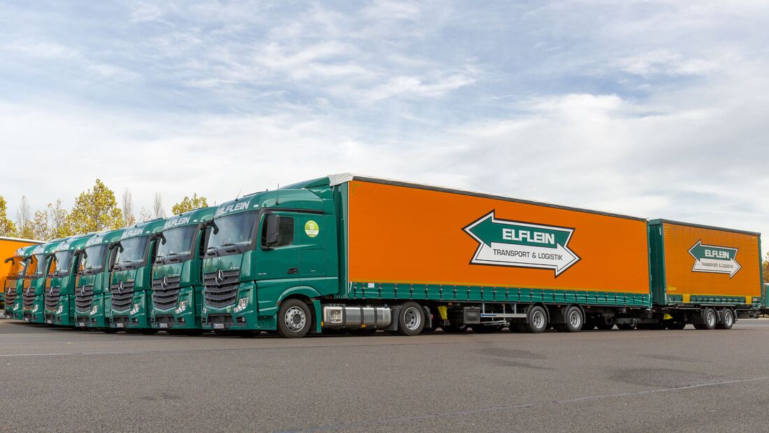 Elflein Lang-Lkw Startschuss