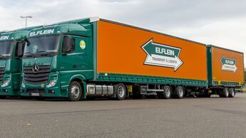 Elflein Lang-Lkw Startschuss