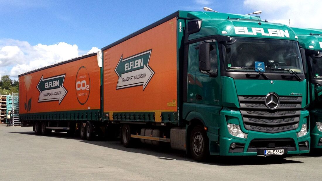 Elflein Spedition, Lang-Lkw, Mai 2014