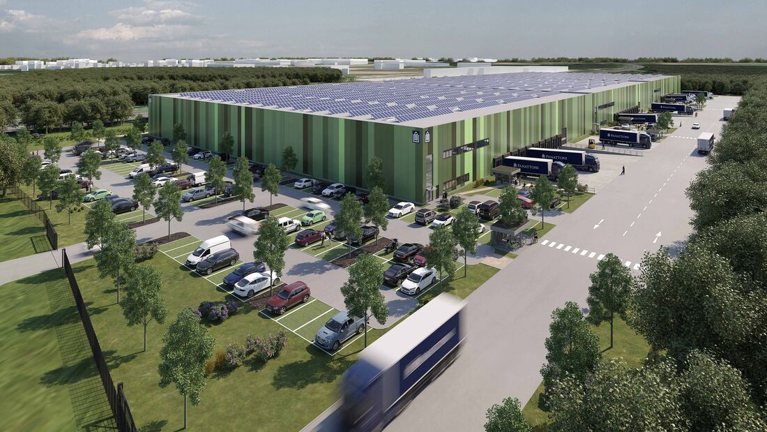 Elsen Logistikzentrum in Ansbach