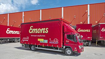 Emons, E-Lkw, Stuttgart