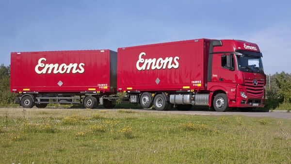 Emons, Lkw, Wechselbrücke